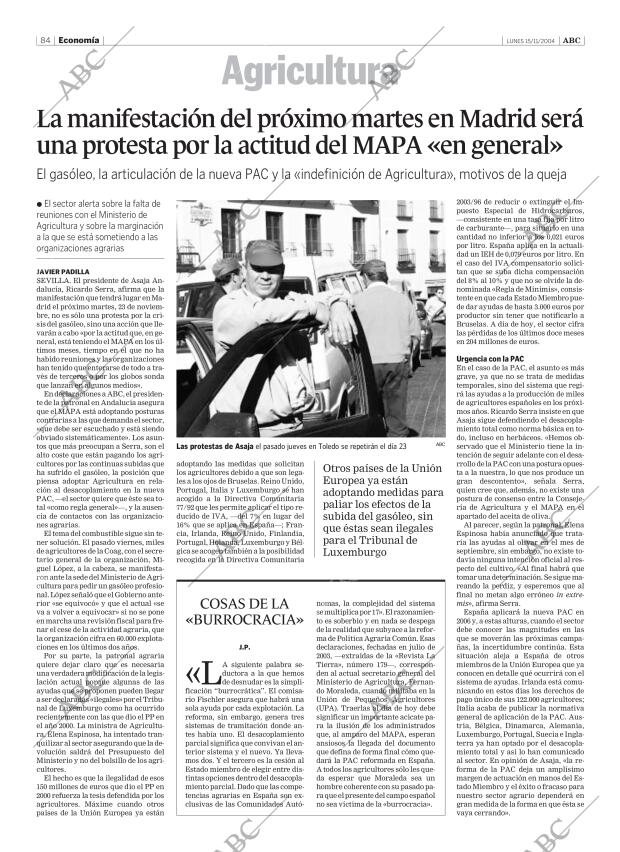 ABC SEVILLA 15-11-2004 página 84