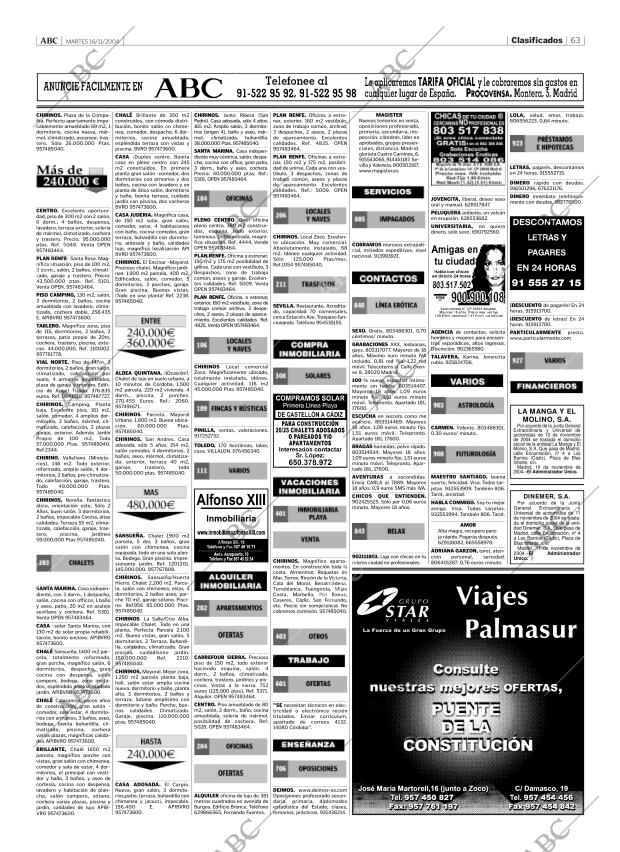 ABC CORDOBA 16-11-2004 página 63