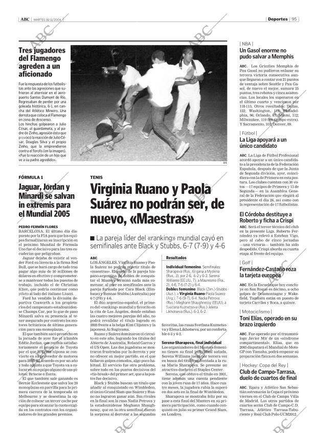 ABC MADRID 16-11-2004 página 95