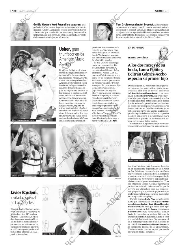 ABC MADRID 16-11-2004 página 97