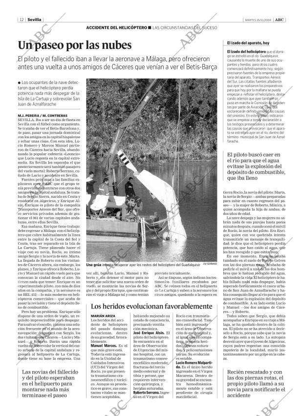 ABC SEVILLA 16-11-2004 página 12