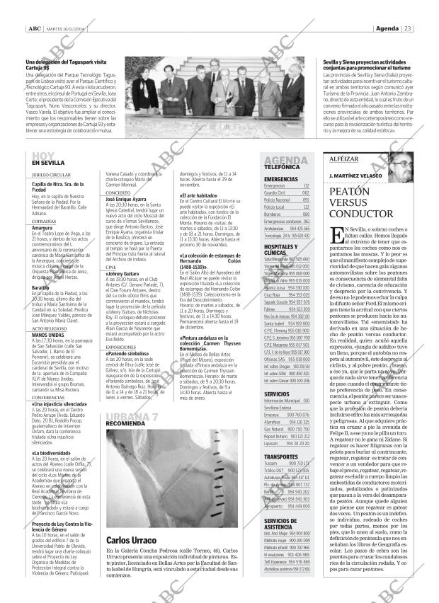 ABC SEVILLA 16-11-2004 página 23