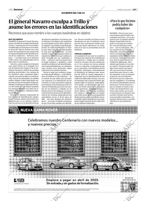 ABC SEVILLA 16-11-2004 página 40