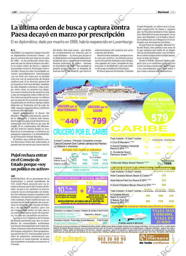 ABC SEVILLA 16-11-2004 página 43