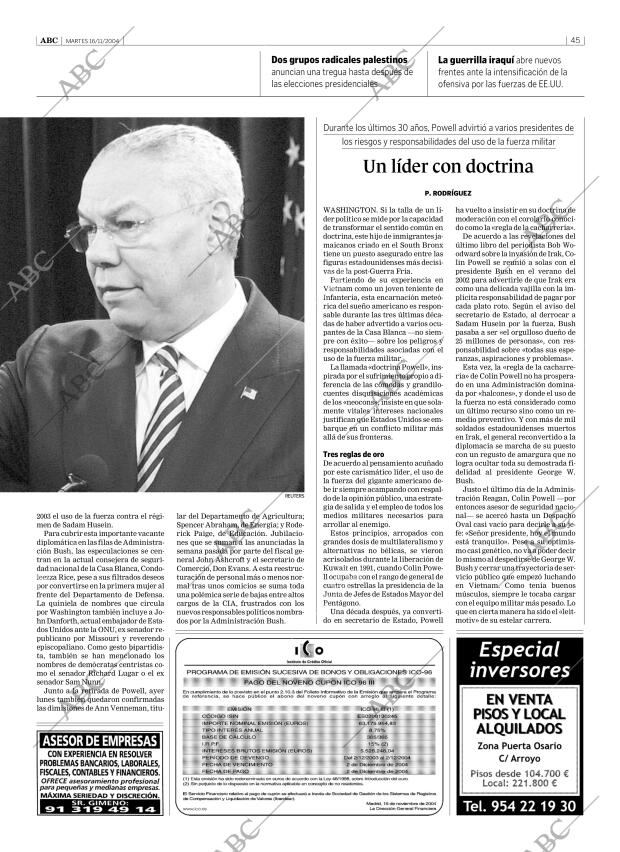 ABC SEVILLA 16-11-2004 página 45