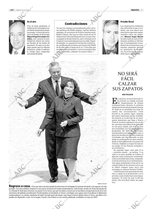 ABC SEVILLA 16-11-2004 página 5