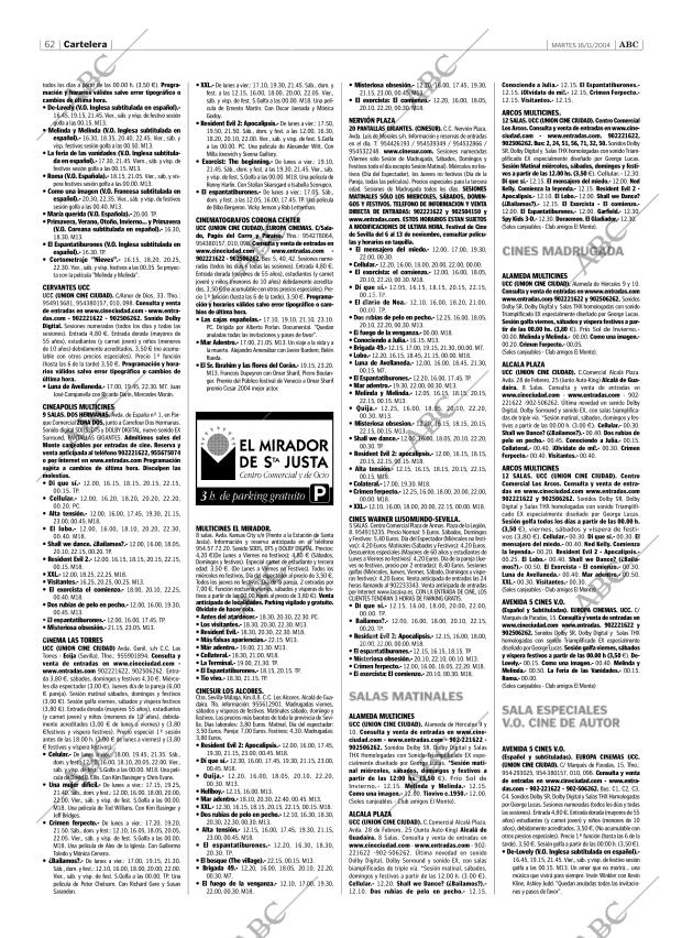 ABC SEVILLA 16-11-2004 página 62