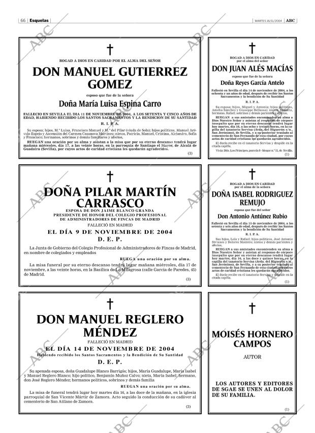 ABC SEVILLA 16-11-2004 página 66