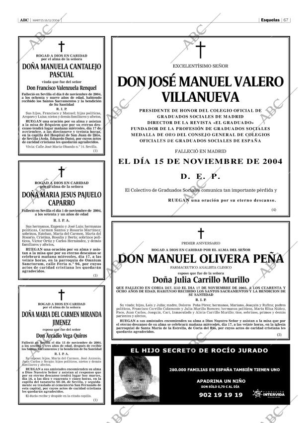 ABC SEVILLA 16-11-2004 página 67