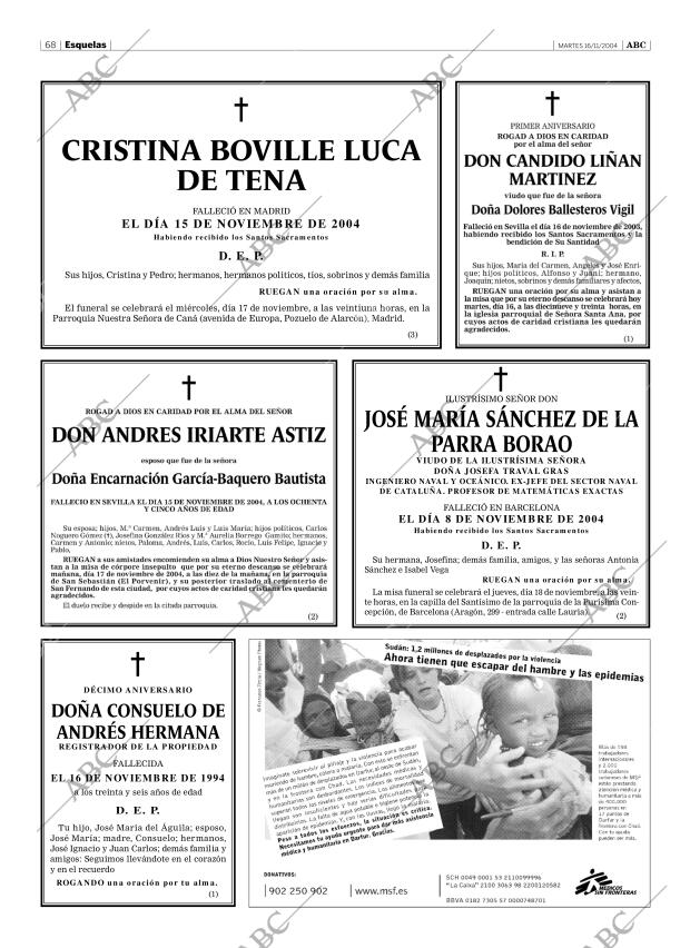 ABC SEVILLA 16-11-2004 página 68