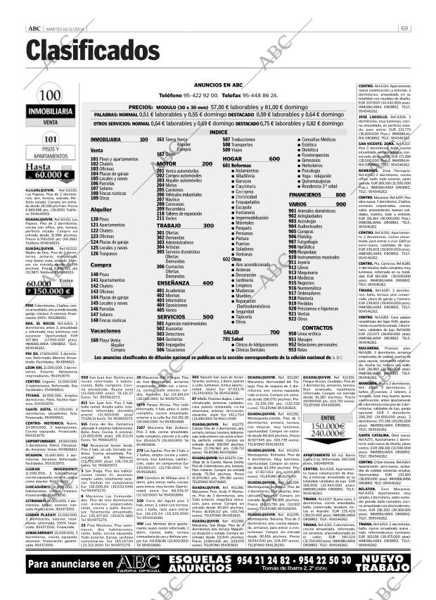 ABC SEVILLA 16-11-2004 página 69