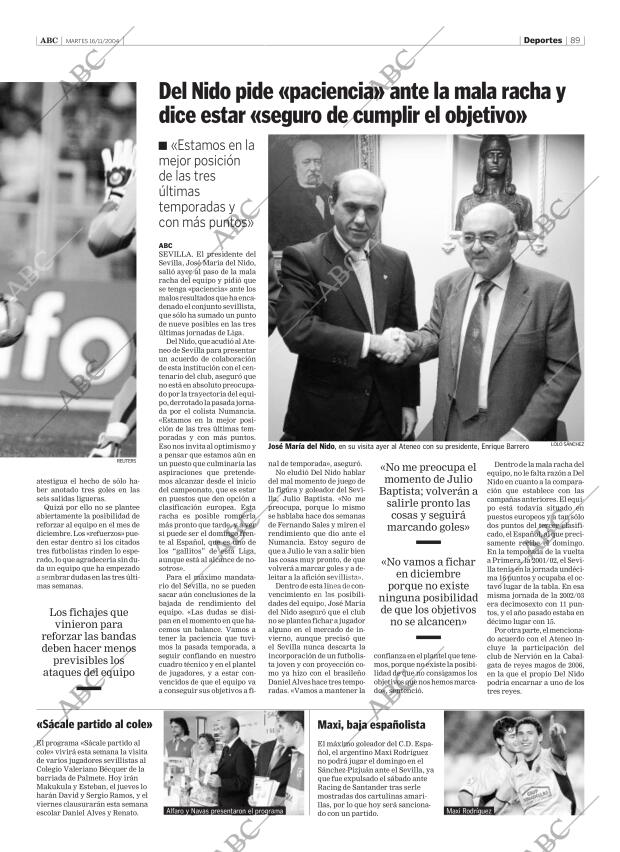 ABC SEVILLA 16-11-2004 página 89