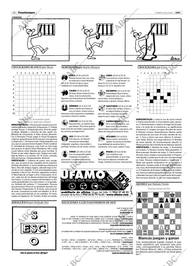 ABC SEVILLA 16-11-2004 página 98
