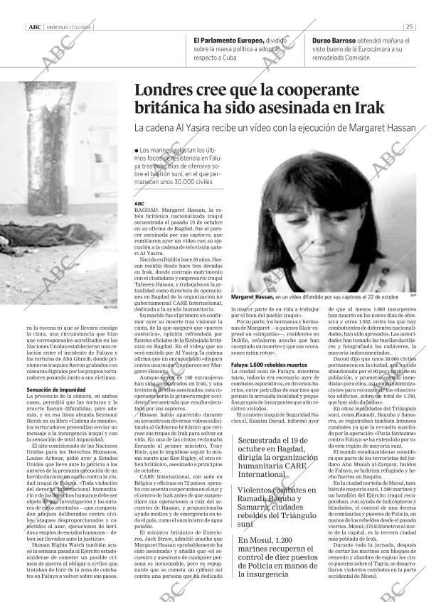 ABC MADRID 17-11-2004 página 25
