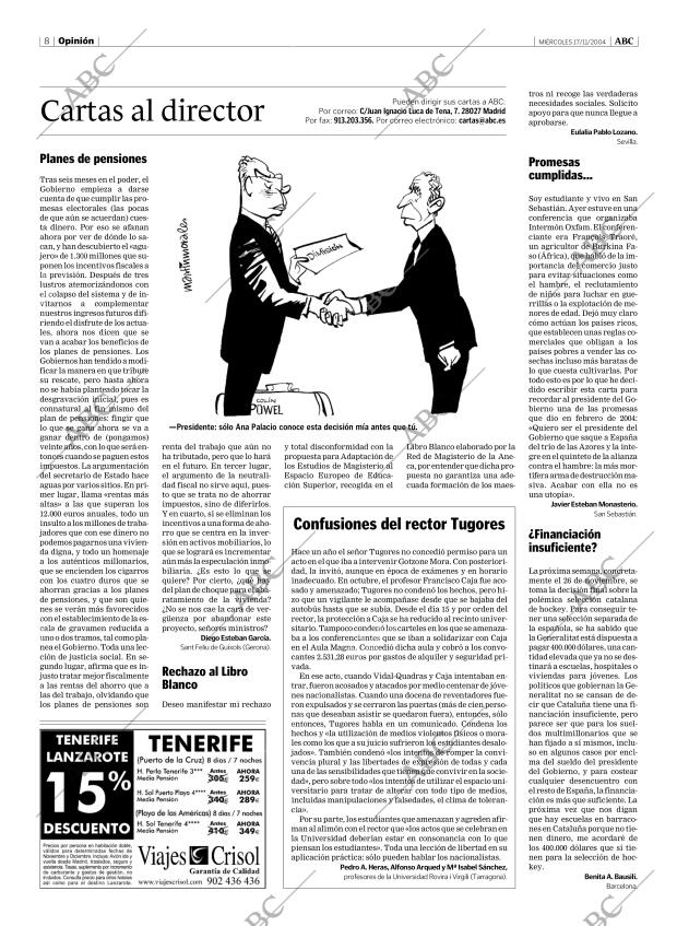 ABC MADRID 17-11-2004 página 8