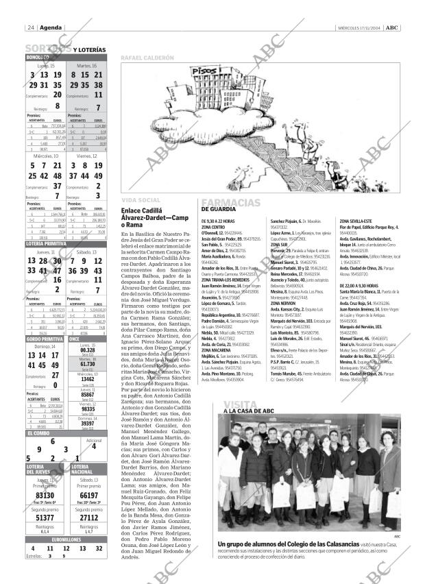 ABC SEVILLA 17-11-2004 página 24