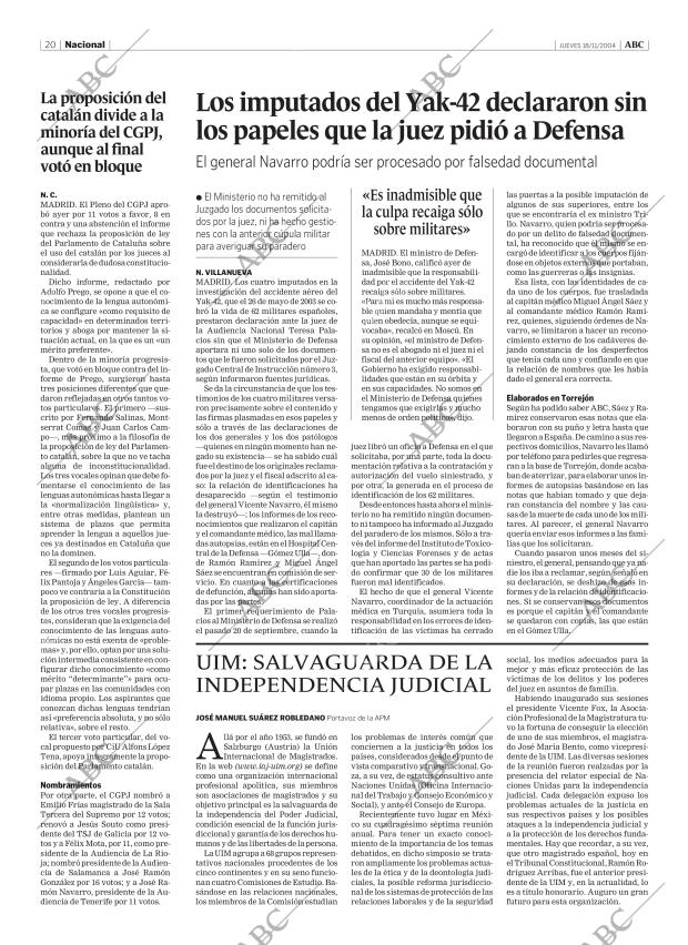 ABC CORDOBA 18-11-2004 página 20