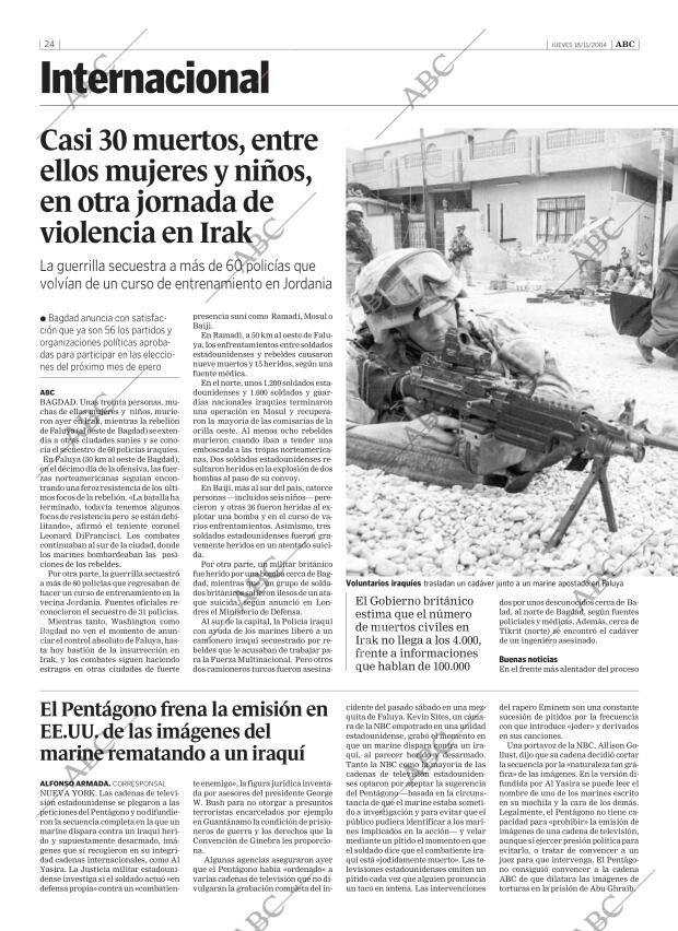 ABC CORDOBA 18-11-2004 página 24