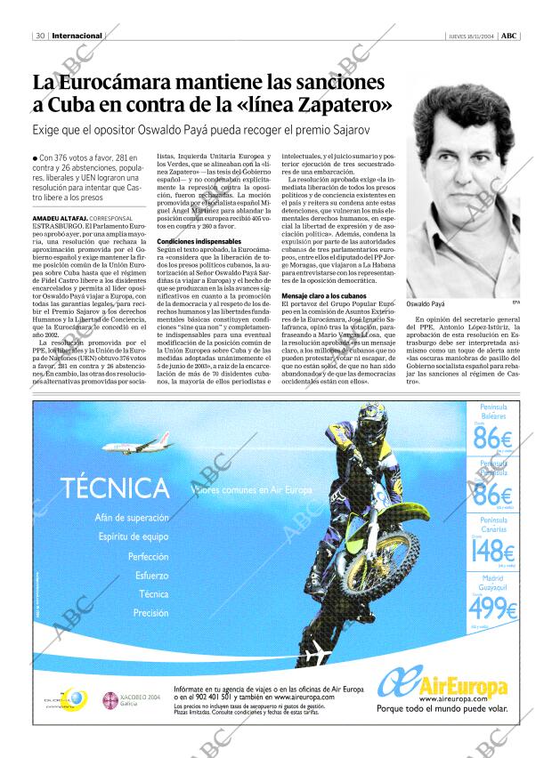 ABC CORDOBA 18-11-2004 página 30