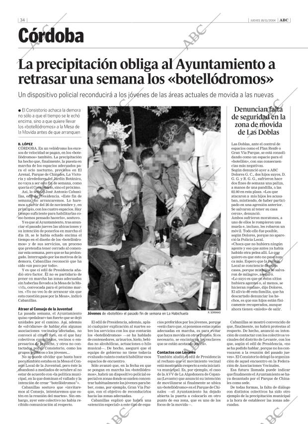 ABC CORDOBA 18-11-2004 página 34
