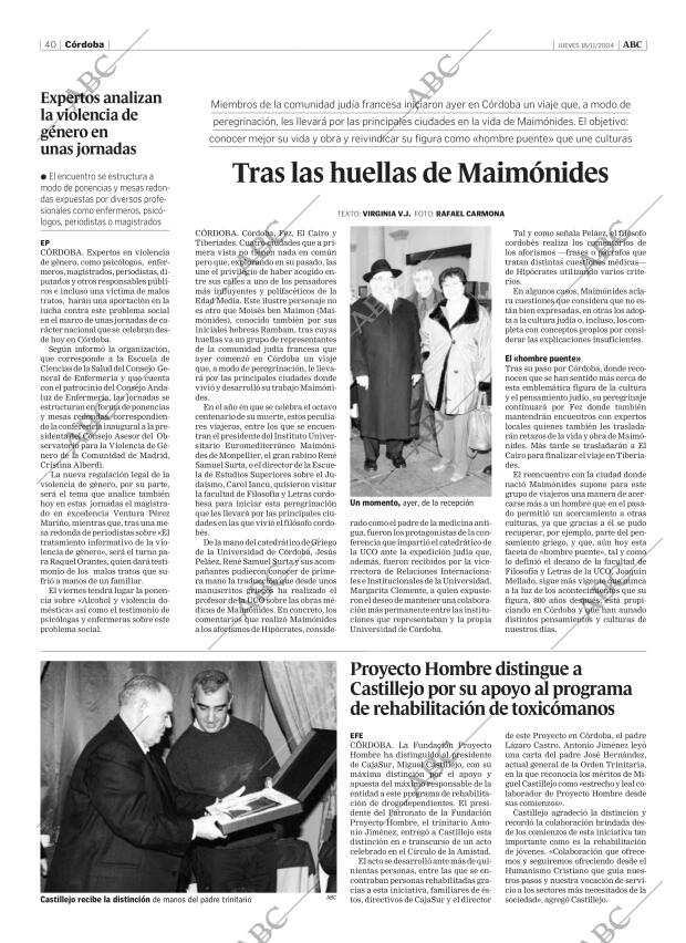 ABC CORDOBA 18-11-2004 página 40