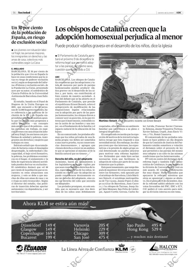 ABC CORDOBA 18-11-2004 página 56