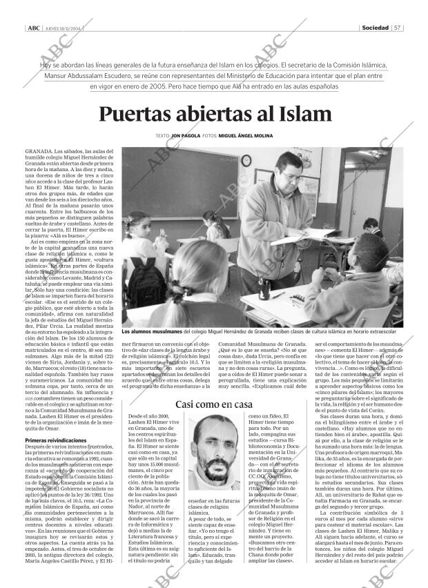 ABC CORDOBA 18-11-2004 página 57