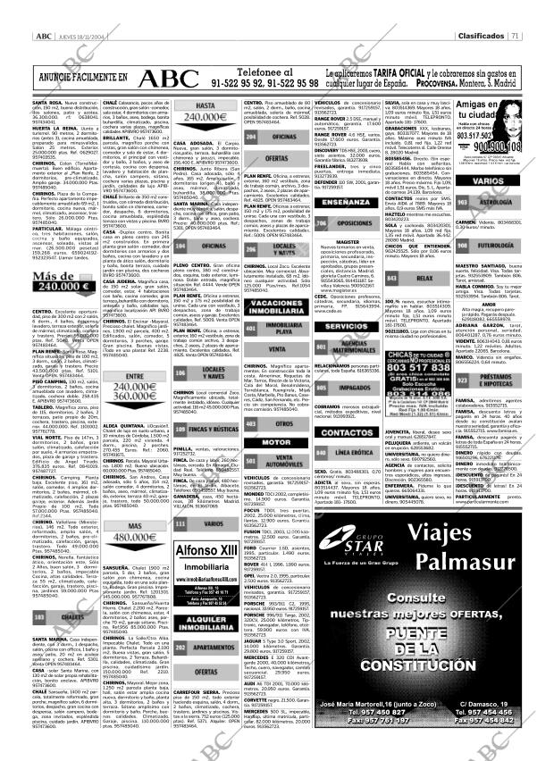 ABC CORDOBA 18-11-2004 página 71