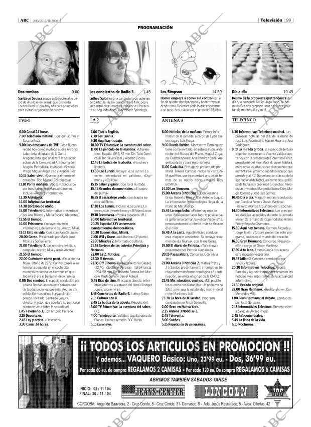 ABC CORDOBA 18-11-2004 página 99