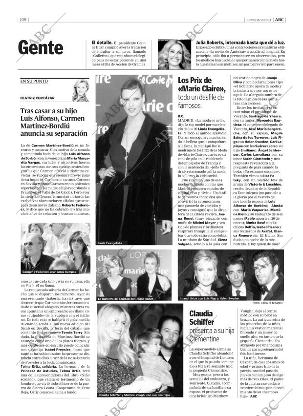ABC SEVILLA 18-11-2004 página 108