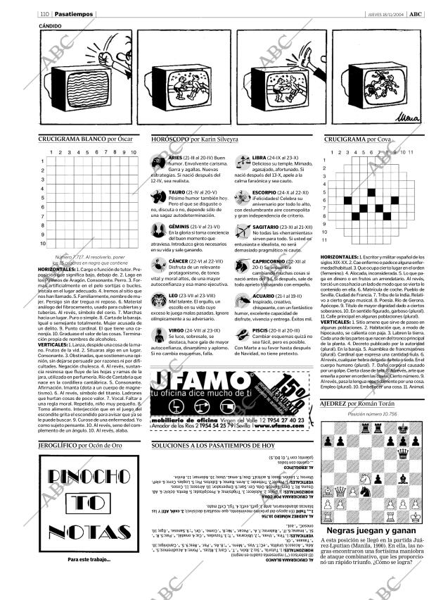 ABC SEVILLA 18-11-2004 página 110