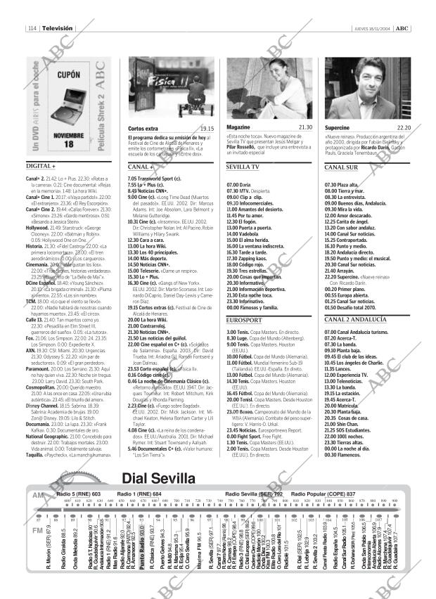 ABC SEVILLA 18-11-2004 página 114