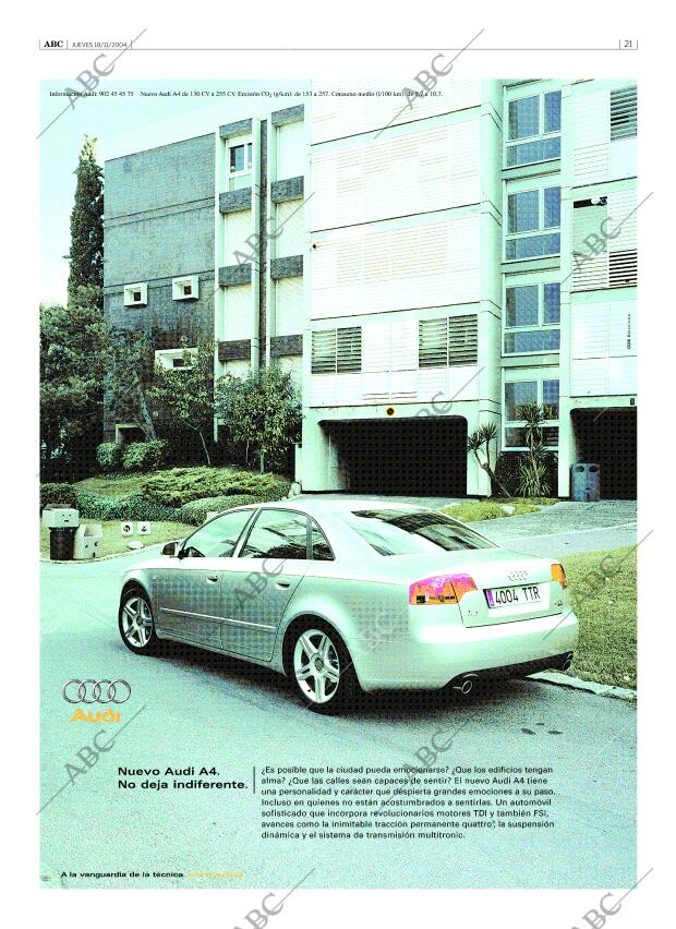 ABC SEVILLA 18-11-2004 página 21