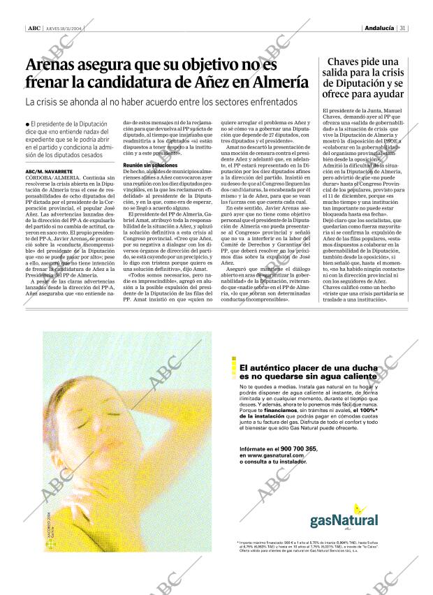 ABC SEVILLA 18-11-2004 página 31