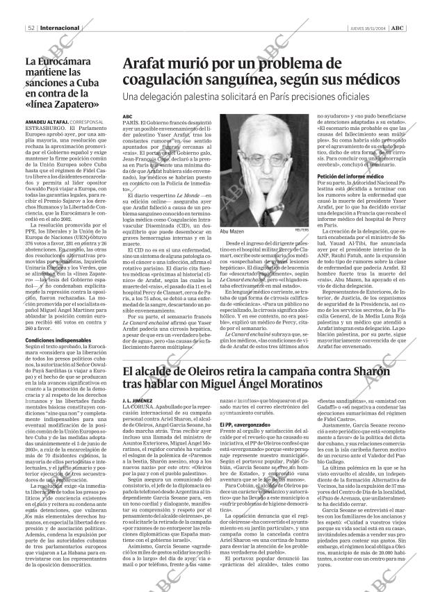 ABC SEVILLA 18-11-2004 página 52