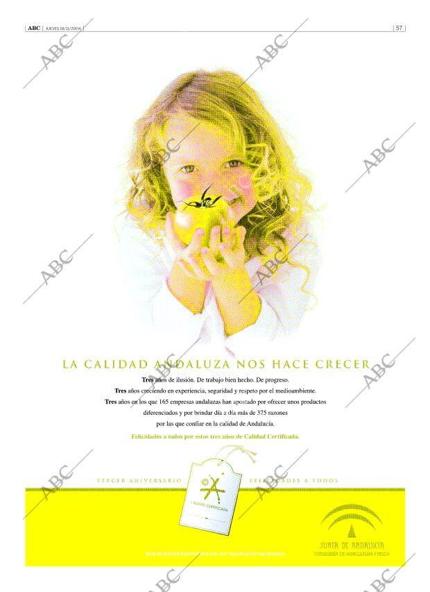 ABC SEVILLA 18-11-2004 página 57