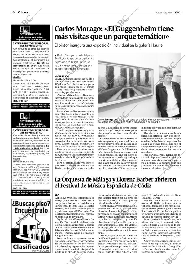 ABC SEVILLA 18-11-2004 página 66