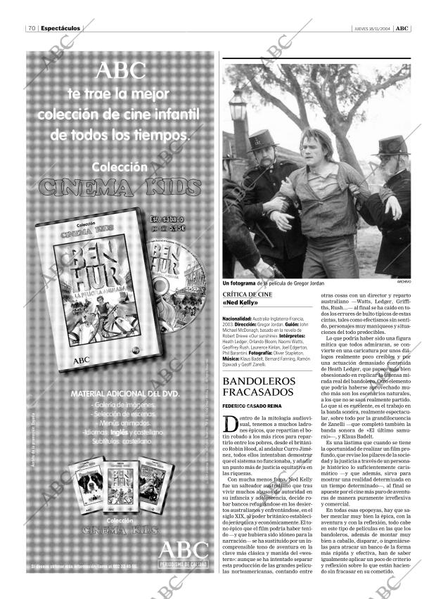 ABC SEVILLA 18-11-2004 página 70