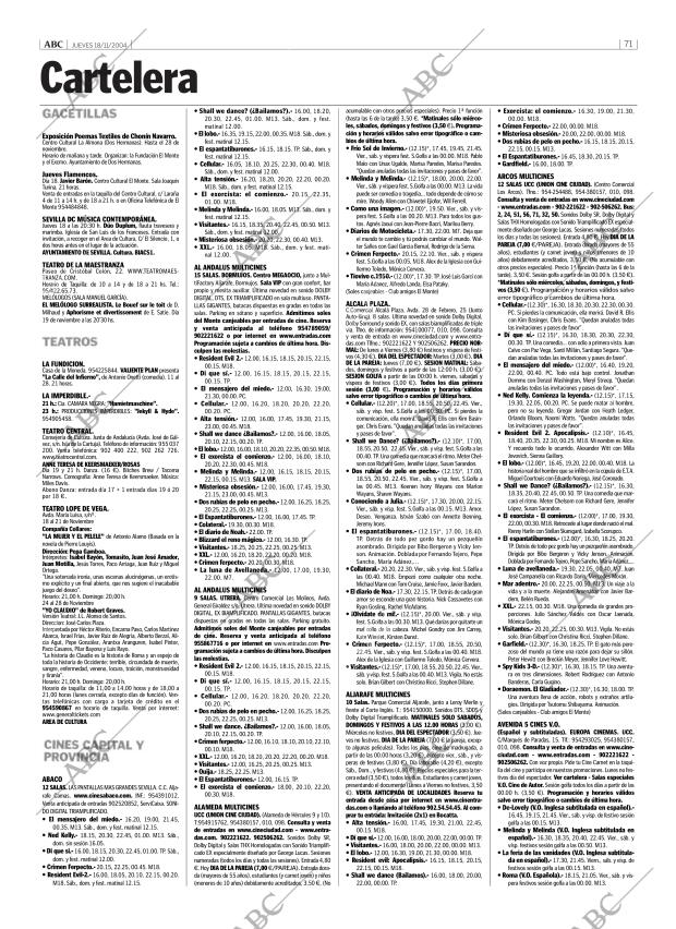 ABC SEVILLA 18-11-2004 página 71