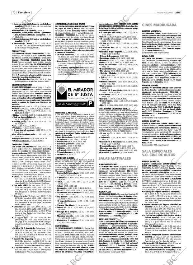 ABC SEVILLA 18-11-2004 página 72