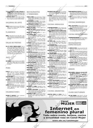 ABC SEVILLA 18-11-2004 página 74