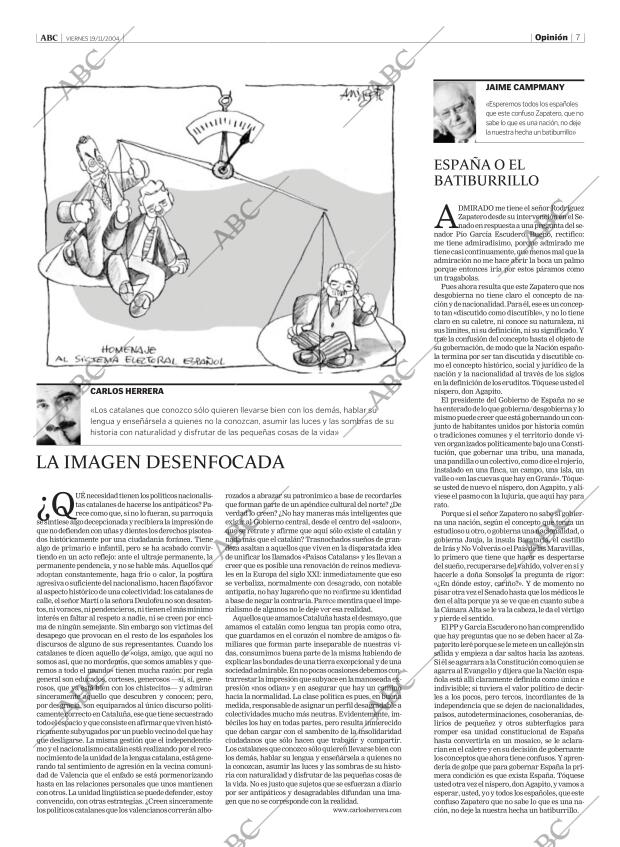 ABC MADRID 19-11-2004 página 7