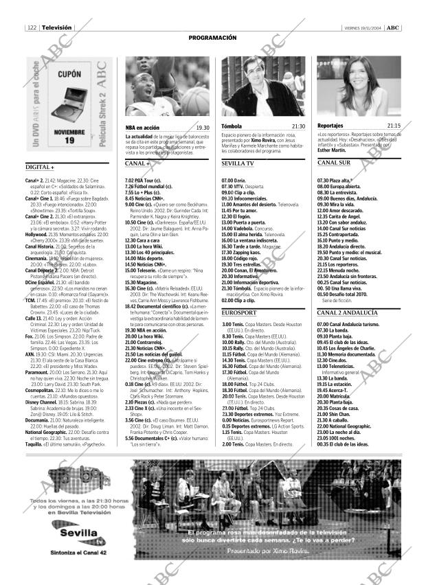 ABC SEVILLA 19-11-2004 página 122