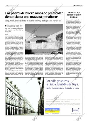 ABC SEVILLA 19-11-2004 página 33