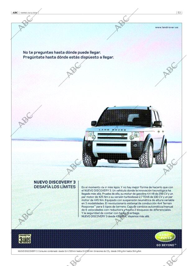 ABC SEVILLA 19-11-2004 página 53