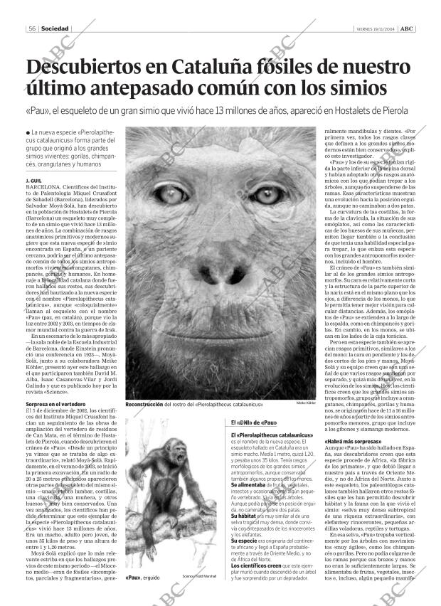 ABC SEVILLA 19-11-2004 página 56