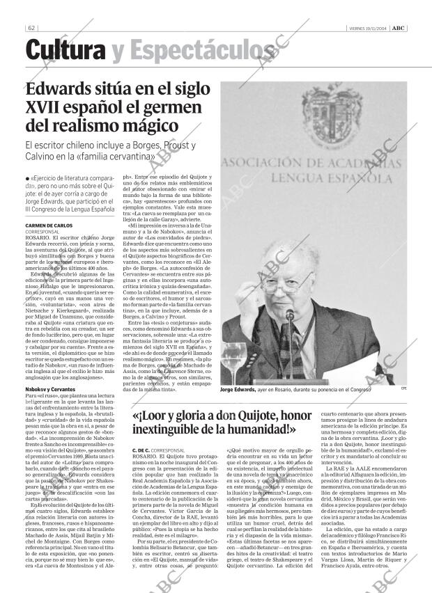 ABC SEVILLA 19-11-2004 página 62