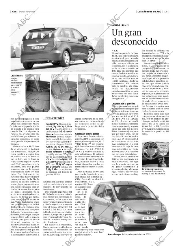 ABC SEVILLA 20-11-2004 página 105