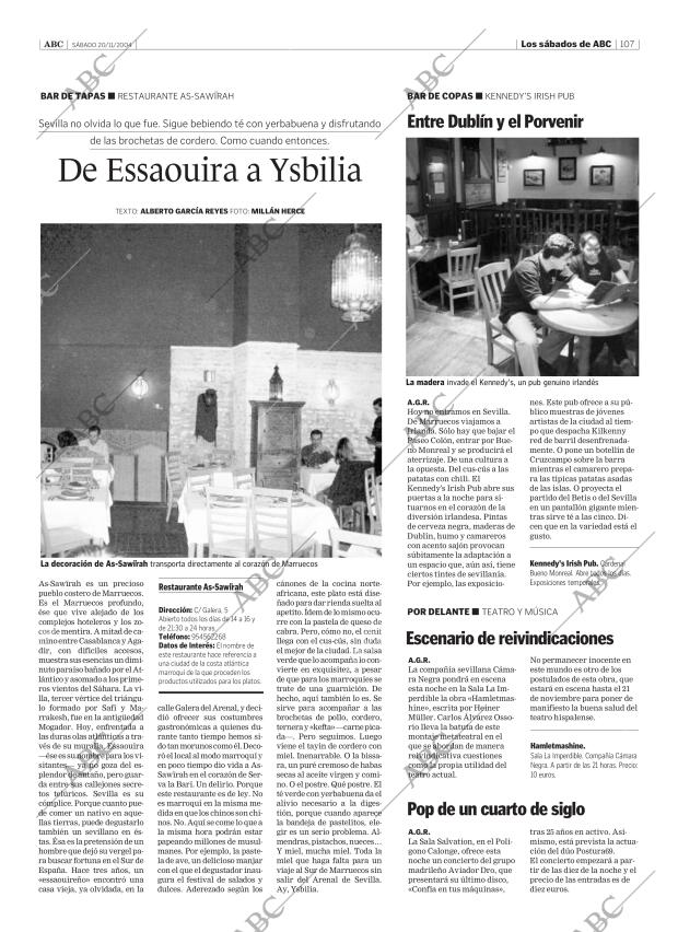 ABC SEVILLA 20-11-2004 página 107
