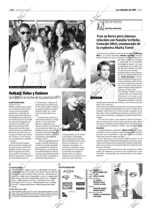 ABC SEVILLA 20-11-2004 página 109